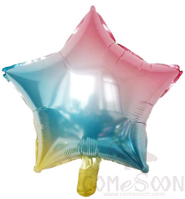 18” Colorful Star Balloon