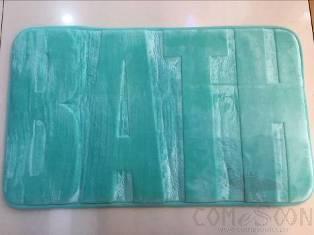 45X75 Bath Monochrome Floor Mat-New Blue
