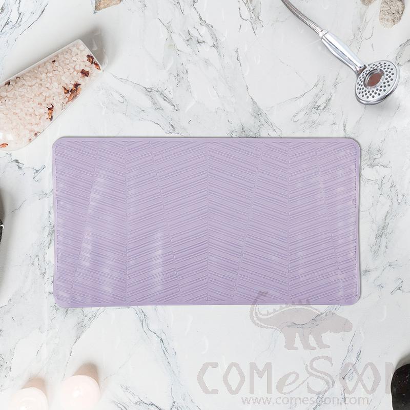 67X37 Square Bath Mat-New Blue