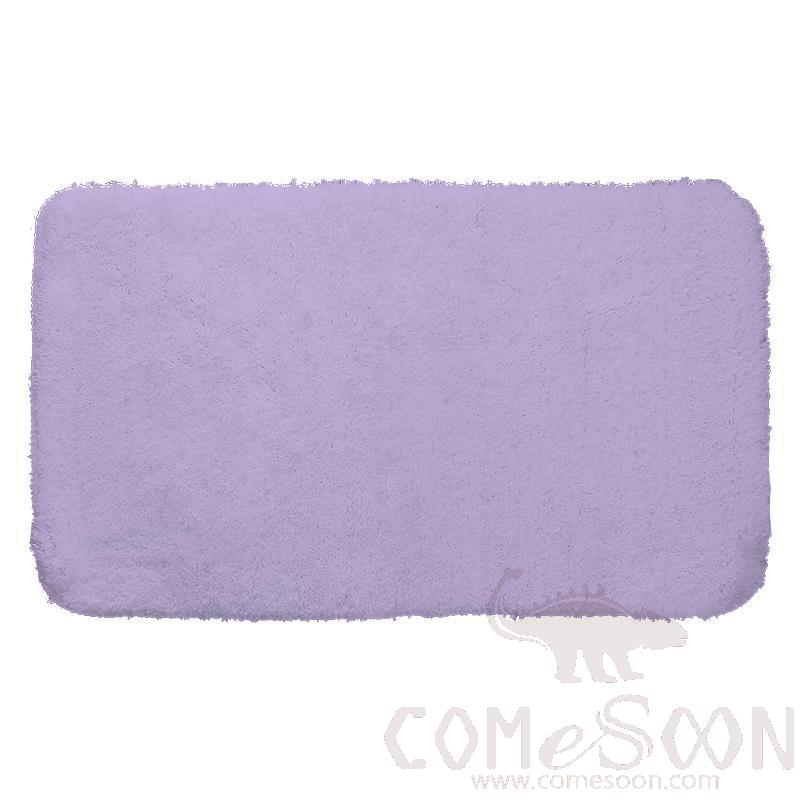 45x75 Long Hair Napped Floor Mat-Light Purple