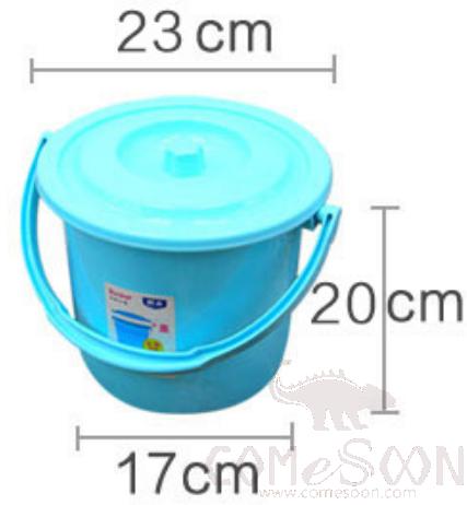 Plastic Bucket 5.5L