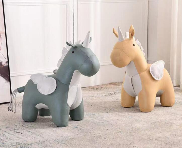 Children's unicorn stool