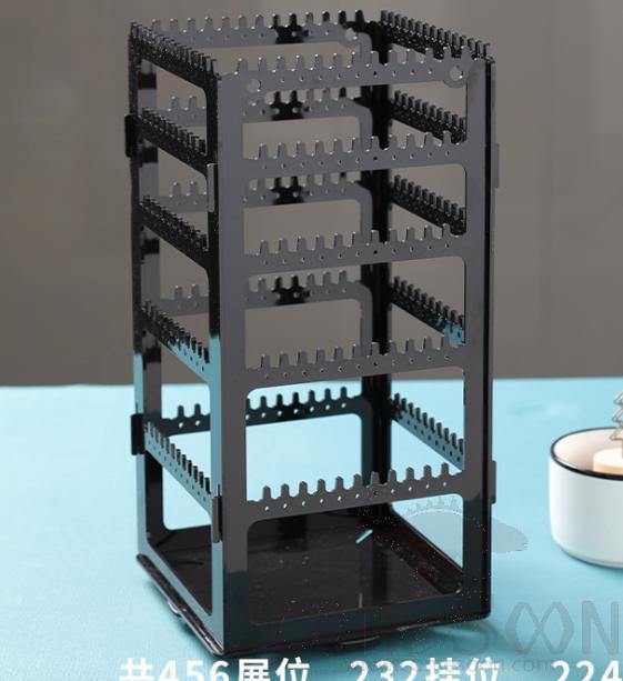 Rotating earring storage rack-φ16*30cm