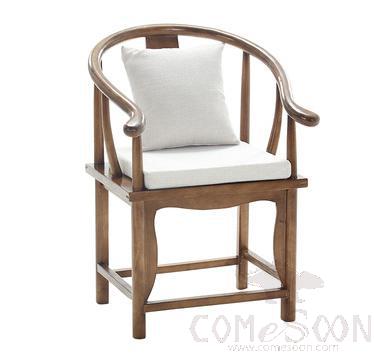 Solid wood lounge chair-55*45*93cm