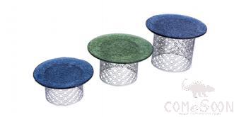 Fish Scales Cylindrical Display 18CM