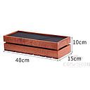 Rectangle Double Layer Buffet Riser Display