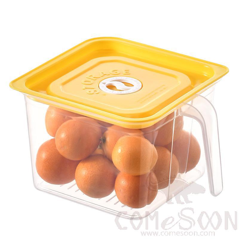 Food Storage Box Yellow-
W15*L15*H10 CM,PP