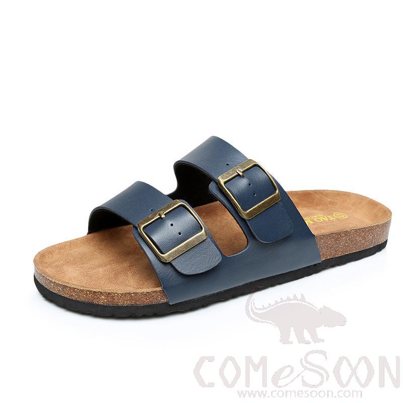 Slipper-Navy Blue