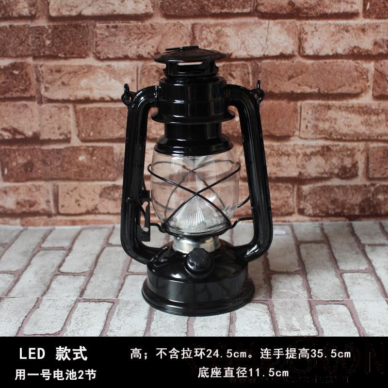 LED Lantern-Black