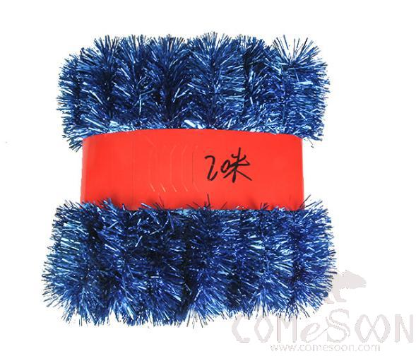 Blue Tinsel Ribbon 20M
