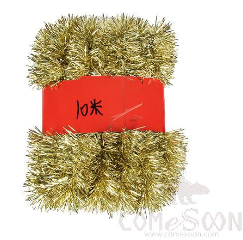 Golden Tinsel Ribbon 10M