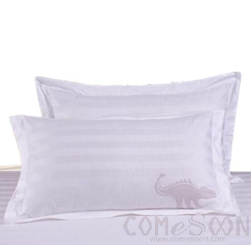 Pillow case White Stripped