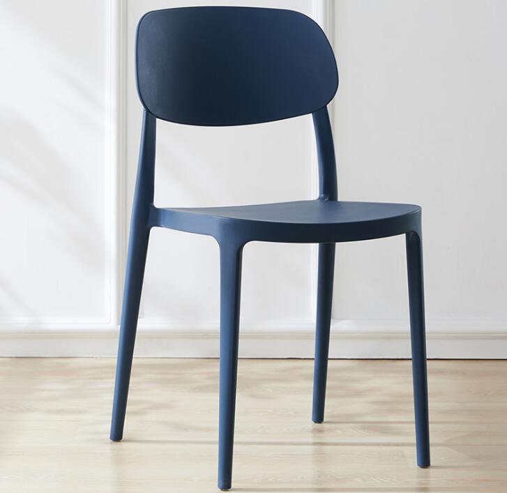 Plastic back chair-45*43*81cm