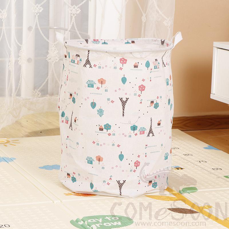 Linen Storage Laundry Basket-D35*H45 CM