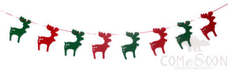 Christmas Banner Non-woven fabric