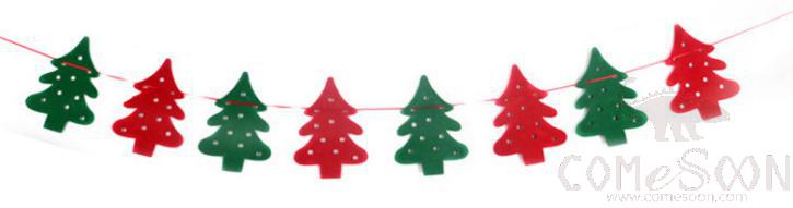 Christmas Banner Non-woven fabric