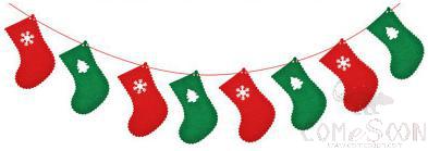 Christmas Banner Non-woven fabric