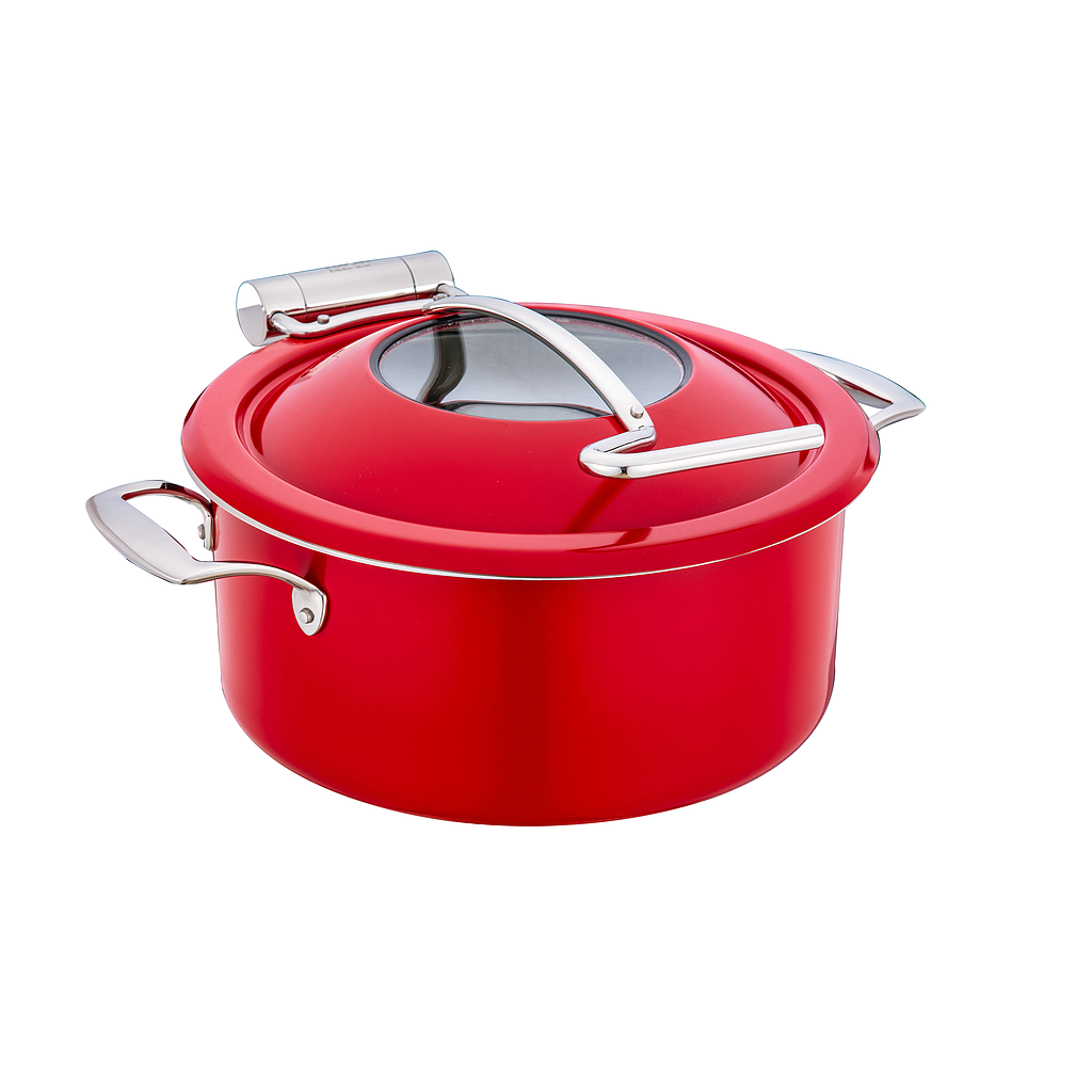 Chafing Pot 30cm red, L42*W36.5*H18.5cm
