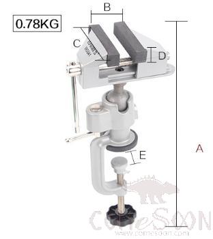 Bench Vise，Aluminum Alloy