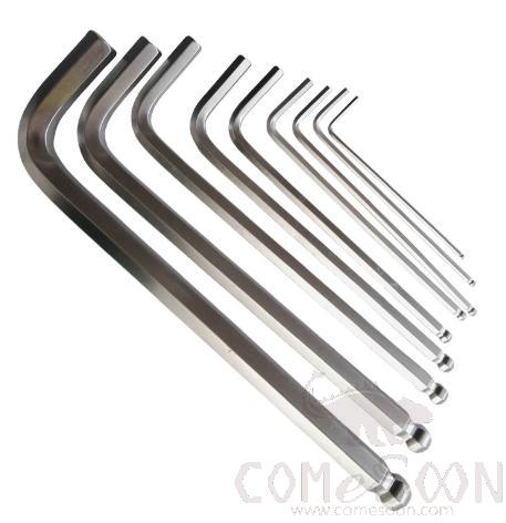 Ball Head End Hex Key  17Mm，Chrome Vanadium Steel