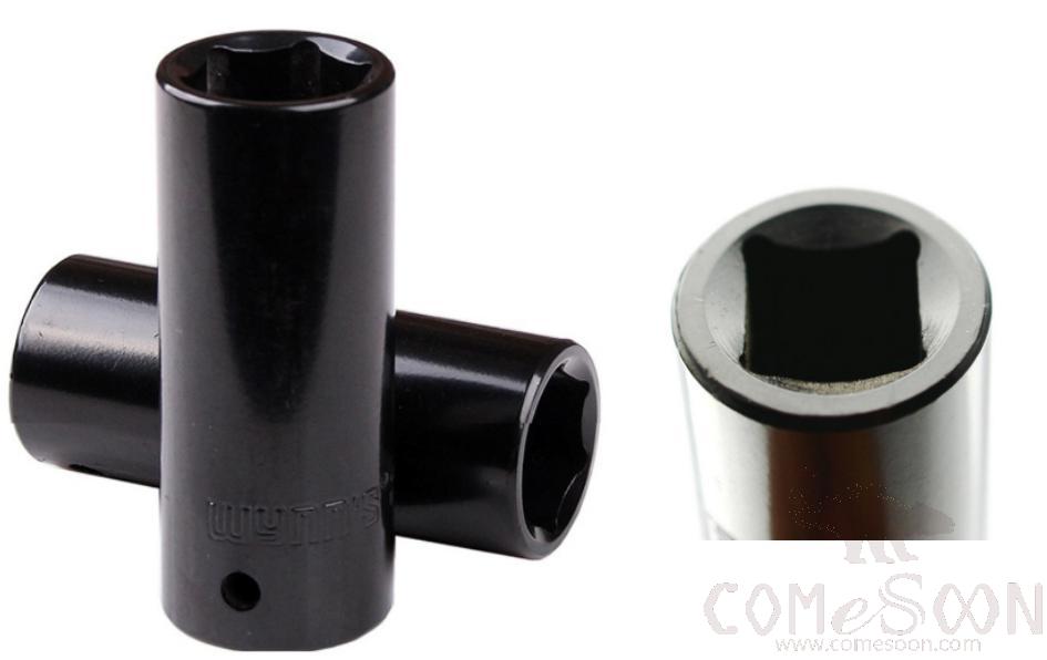 1/2&quot; Long Six Point Impact Socket13Mm，Chrome Vanadium Steel