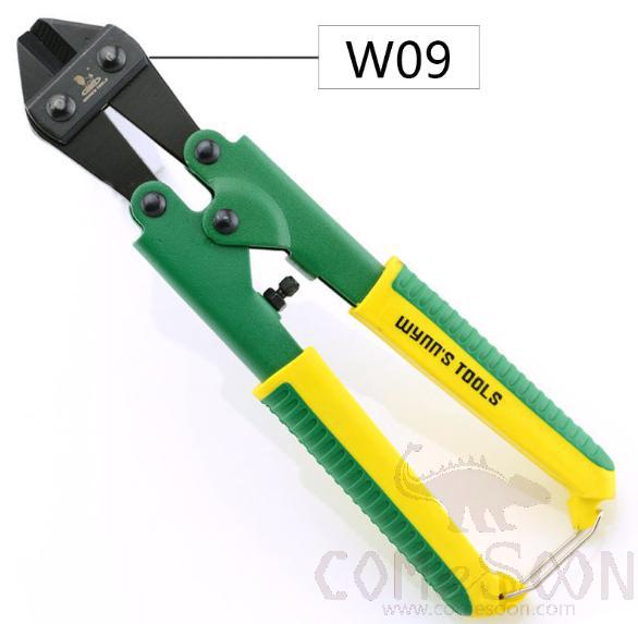 Mini Bolt Cutter 8，Alloy Steel + Rubberized Handle