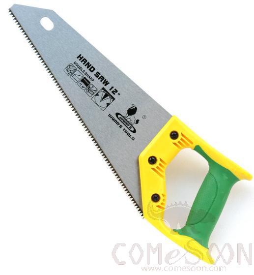 Hand Saw 18&quot;/450Mm，65# Steel + Plastic Handle