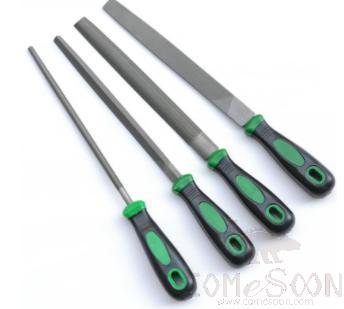 8 File Four-Piece Set，High Carbon Steel + Plastic Handle