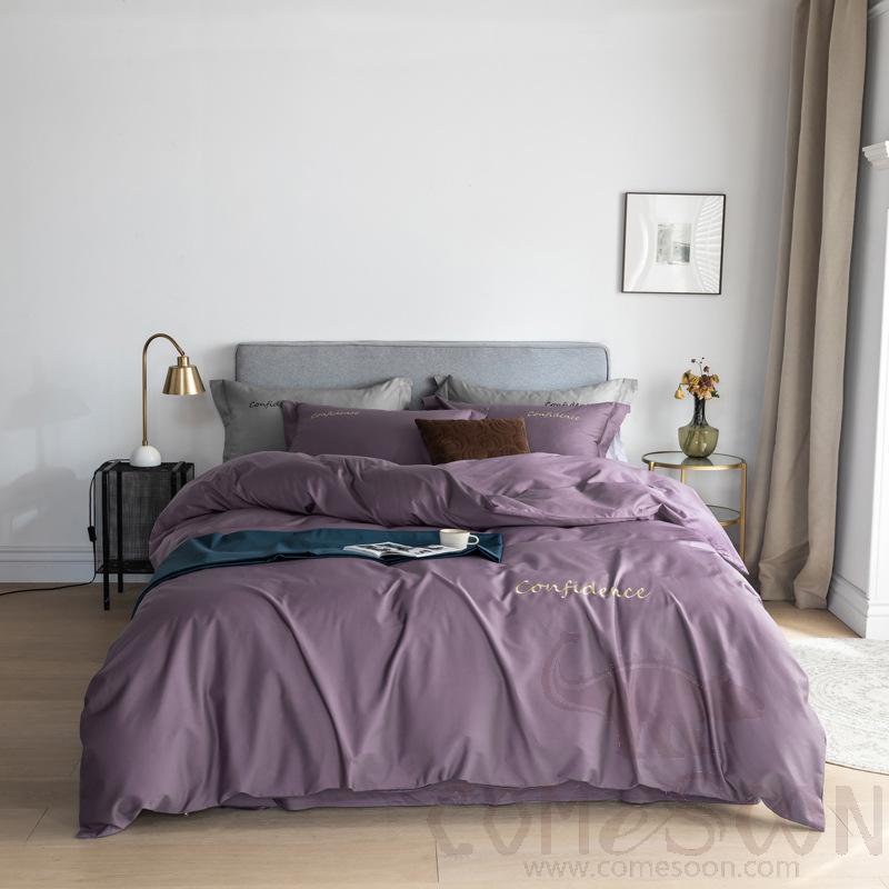 Bed Linens,Cotton,4 Piece Set(For W150&amp;180 cm Bed)