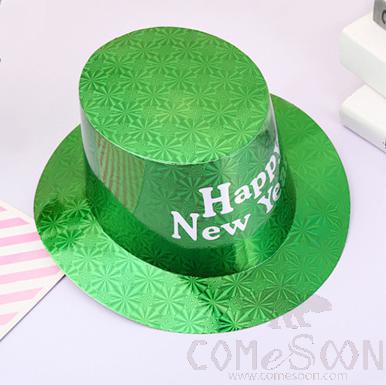 New Year Hat-Green