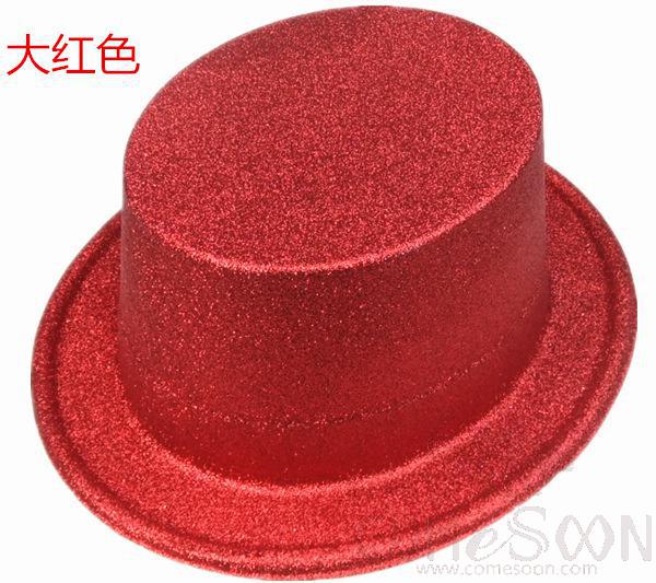 PVC New Year Hat-Red
