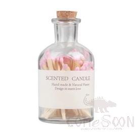 Glass Bottle Matches 50pcs