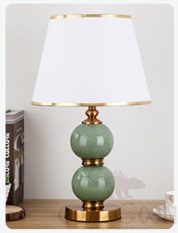 Table Lamp-D30*H50cm-Button switch