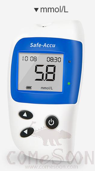 Blood glucose monitor - Sinocare - mmol/L-Safe