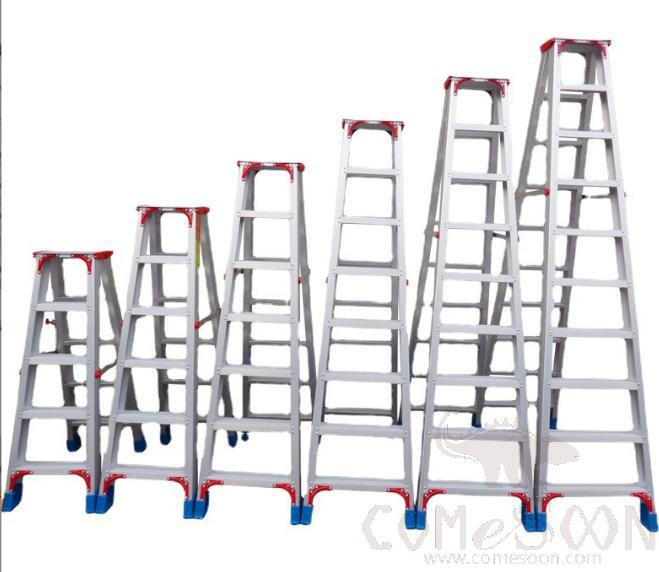 Ladder - herringbone ladder - 18 steps - 4.5m