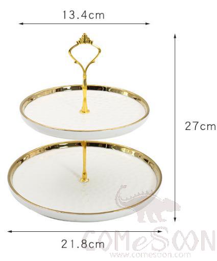 Tea Stand 22+14 Corckery