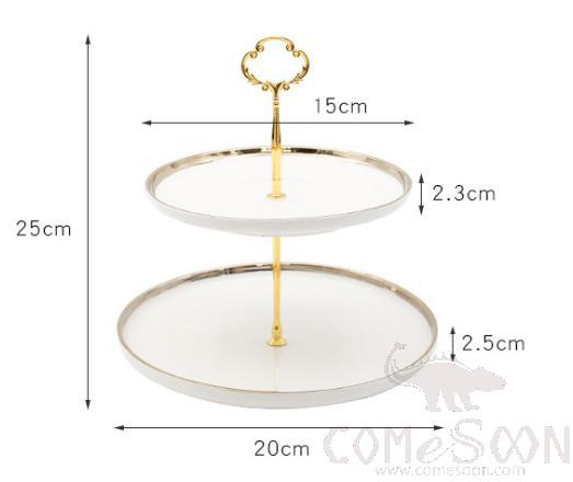 Tea Stand 20+25 Corckery