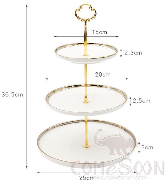 Tea Stand 15+20+25 Corckery