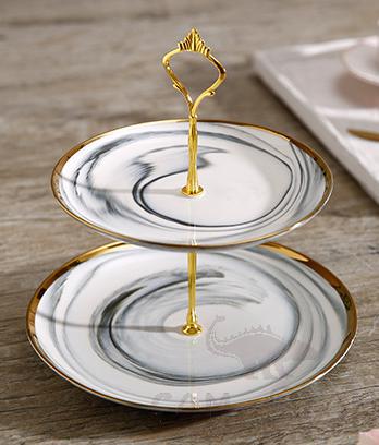 Tea Stand 2-lay Plate