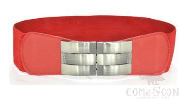 Belt-imitation leather, metal