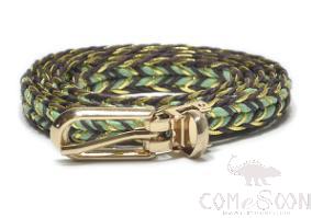 Belt-imitation leather, wax rope