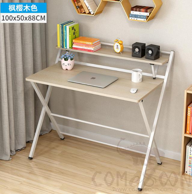 Folding computer desk-100*50*88cm