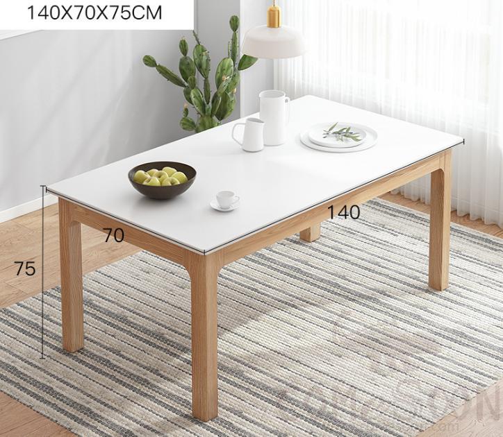 Simple dining table-140*70*75cm