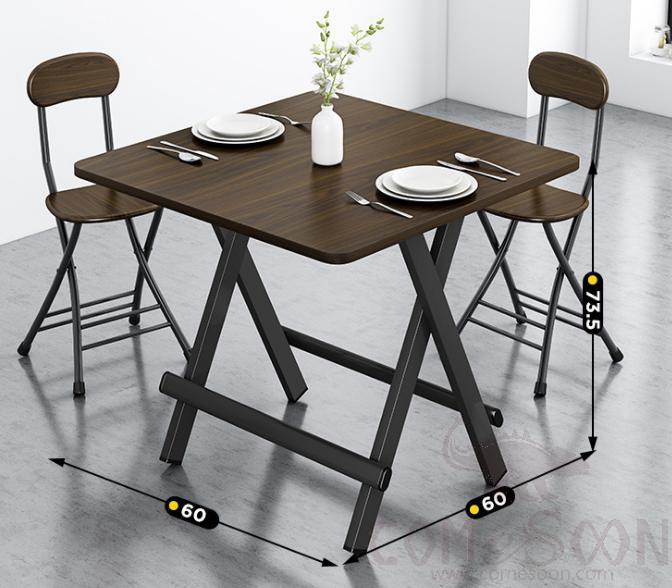 Folding dining table-60*60*73.5cm