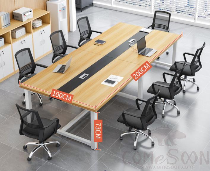 Simple meeting table-200*100*77cm