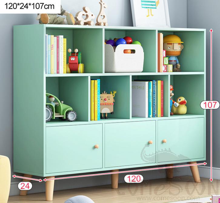 Multifunctional bookshelf-120*24*107cm