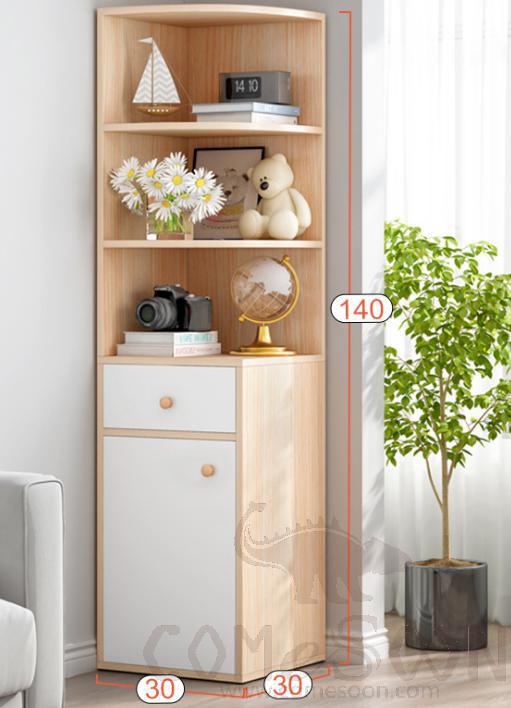 Corner storage cabinet-30*30*140cm