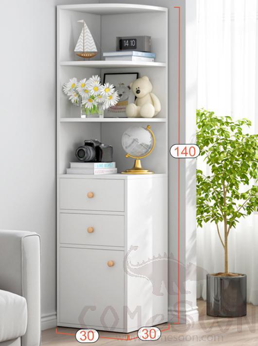 Corner storage cabinet-30*30*140cm