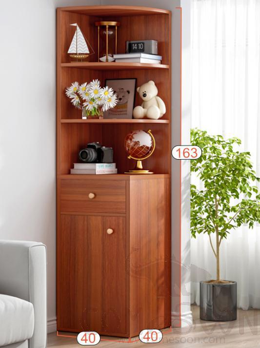 Corner storage cabinet-40*40*163cm