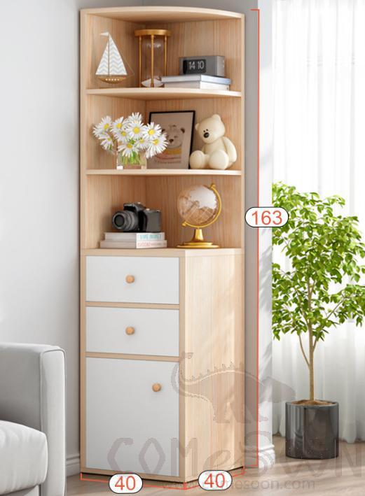 Corner storage cabinet-40*40*163cm